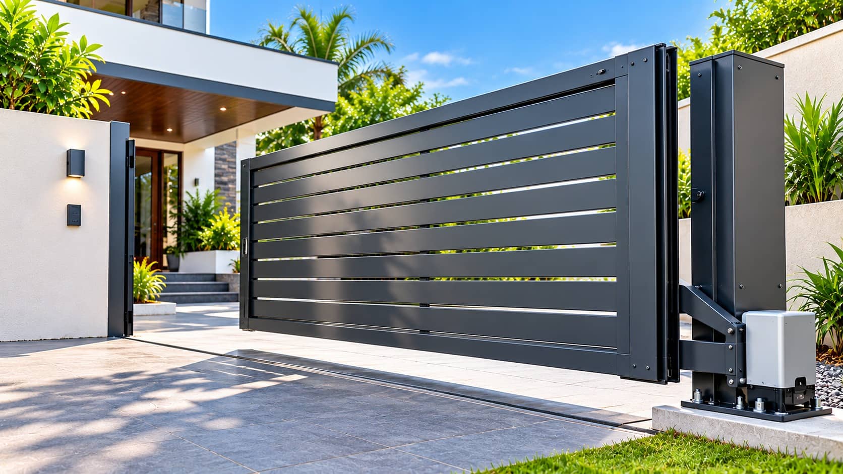 Cantilever gates